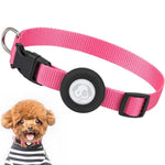 Collare per animali domestici AirTag di seconda generazione / AirTag di prima generazione, in nylon, per cani e gatti., S 1.5 x 28 x 39cm, M 2.0 x 34 x 49cm, L 2.5 x 42 x 60cm