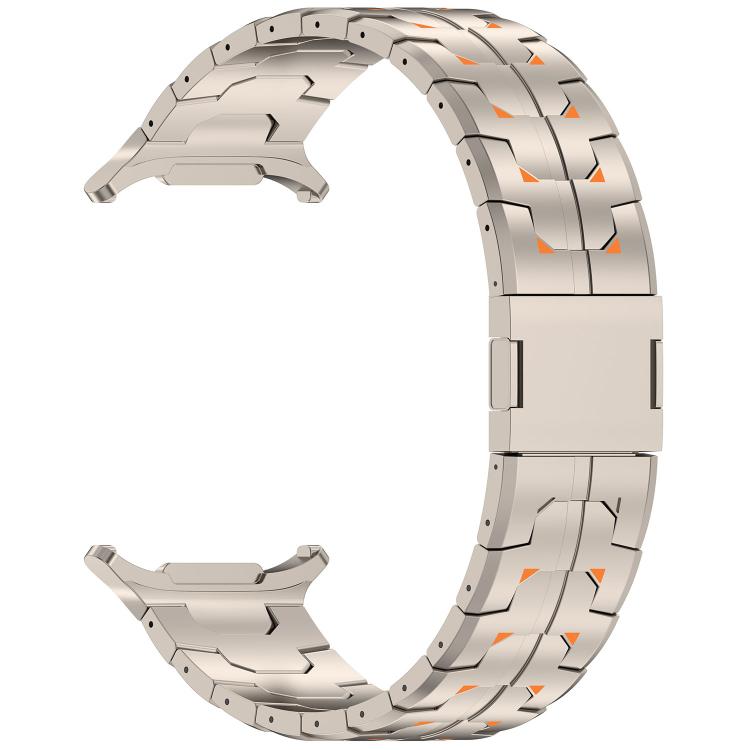 Cinturino per orologio in titanio con chiusura pieghevole Steel Kongman., For Samsung Galaxy Watch Ultra 47mm / Ultra 2025