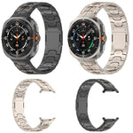 Cinturino per orologio in titanio con chiusura pieghevole Steel Kongman., For Samsung Galaxy Watch Ultra 47mm / Ultra 2025