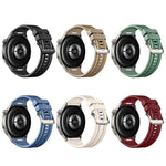 Cinturino per orologio in nylon composito e silicone con pulsante di accensione., For Huawei Watch GT 6 Pro