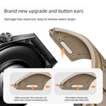 Cinturino per orologio in nylon composito e silicone con pulsante di accensione., For Huawei Watch GT 6 Pro
