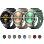Cinturino in silicone monocolore con pulsante a pressione, For Huawei Watch GT 6 Pro