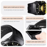 Cinturino in silicone monocolore con pulsante a pressione, For Huawei Watch GT 6 Pro