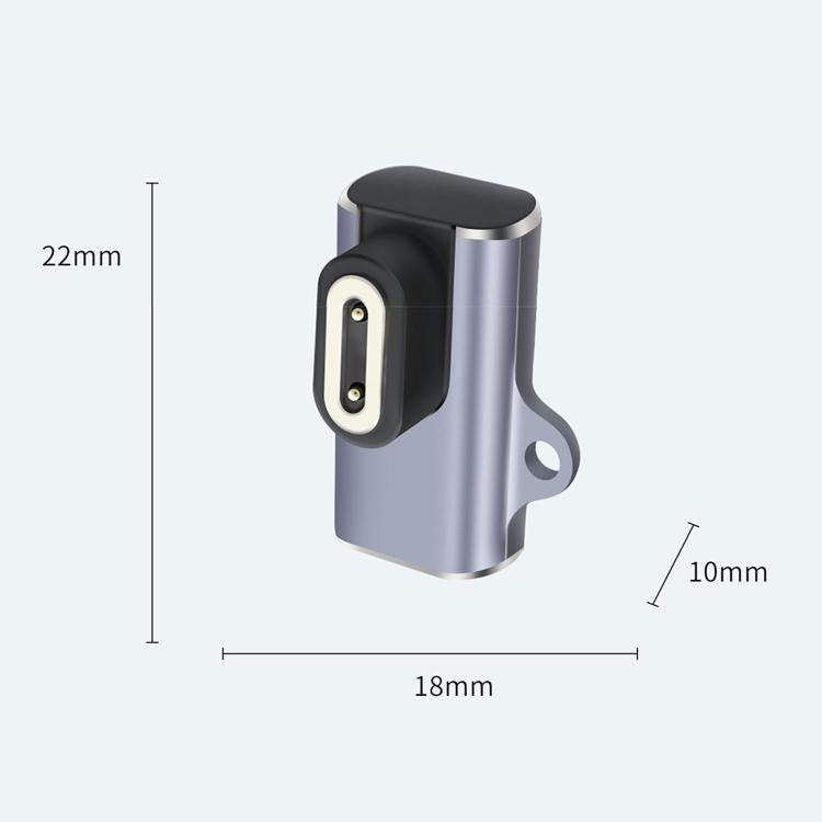 Adattatore di ricarica magnetico in metallo, For Imoo Watch Phone Z11 / Z10 / Z9