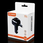 Caricabatterie da auto K10 multiporta ricarica rapida 20W