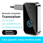 Trasmettitore e ricevitore Bluetooth 5.3 con adattatore 3,5 mm