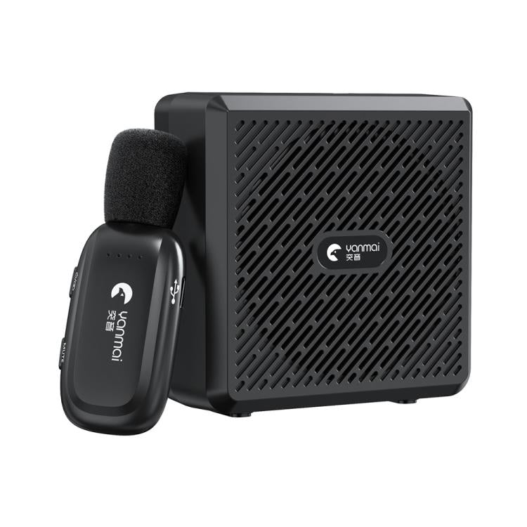 Microfono lavalier wireless Bluetooth 2.4G con amplificatore voca