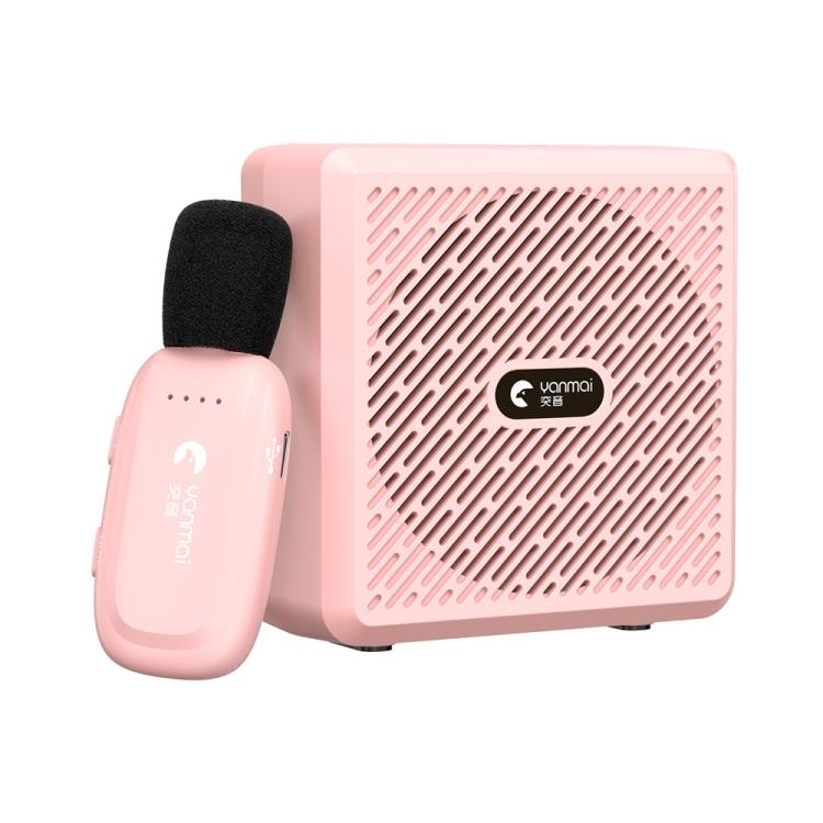 Microfono lavalier wireless Bluetooth 2.4G con amplificatore voca