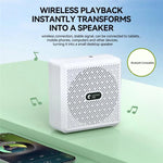 Microfono lavalier wireless Bluetooth 2.4G con amplificatore voca