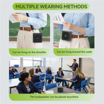 Microfono lavalier wireless Bluetooth 2.4G con amplificatore voca