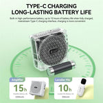 Microfono lavalier wireless Bluetooth 2.4G con amplificatore voca