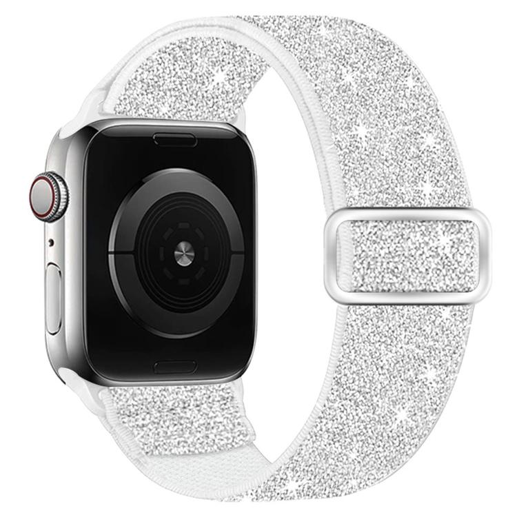 Cinturino per orologio in nylon elastico glitterato, For Apple Watch 49mm / 46mm / 45mm / 44mm, For Apple Watch 42mm / 41mm / 40mm / 38mm