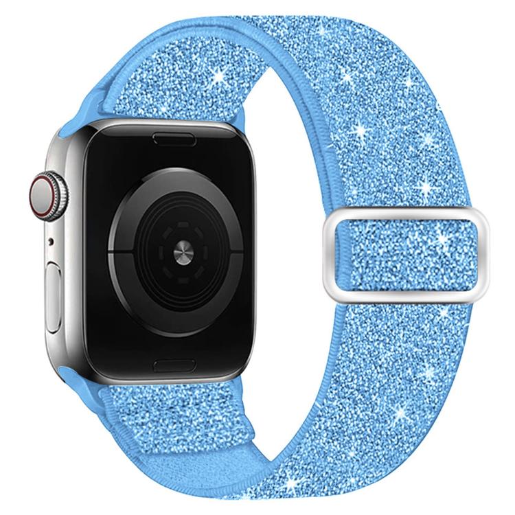 Cinturino per orologio in nylon elastico glitterato, For Apple Watch 49mm / 46mm / 45mm / 44mm, For Apple Watch 42mm / 41mm / 40mm / 38mm