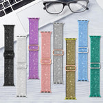 Cinturino per orologio in nylon elastico glitterato, For Apple Watch 49mm / 46mm / 45mm / 44mm, For Apple Watch 42mm / 41mm / 40mm / 38mm
