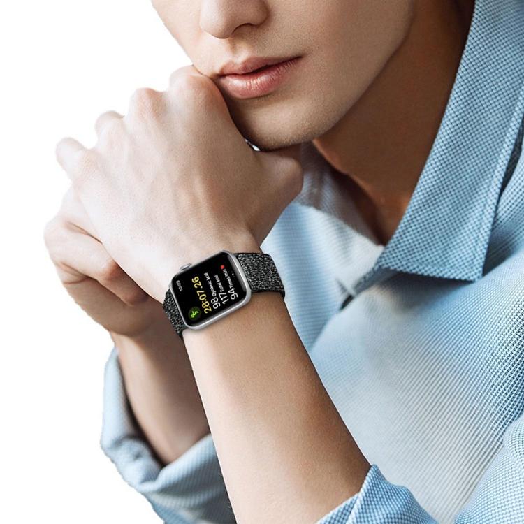 Cinturino per orologio in nylon elastico glitterato, For Apple Watch 49mm / 46mm / 45mm / 44mm, For Apple Watch 42mm / 41mm / 40mm / 38mm
