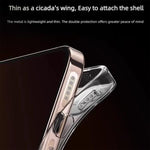 5 pezzi di coperture antipolvere metalliche ad alta densità per altoparlanti integrati, For iPhone 17 Pro Max, For iPhone 17 Pro