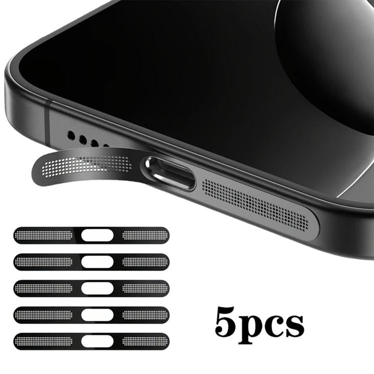 Coperture antipolvere metalliche per altoparlanti iPhone 17