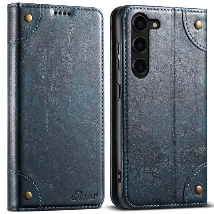 Portafoglio in pelle con fibbia e texture barocca Suteni per cellulare., For Samsung Galaxy S26+ 5G, For Samsug Galaxy S26 Ultra 5G, For Samsug Galaxy S26 5G, For Samsug Galaxy S25 5G, For Samsung Galaxy S25+ 5G, For Samsug Galaxy S25 Ultra 5G