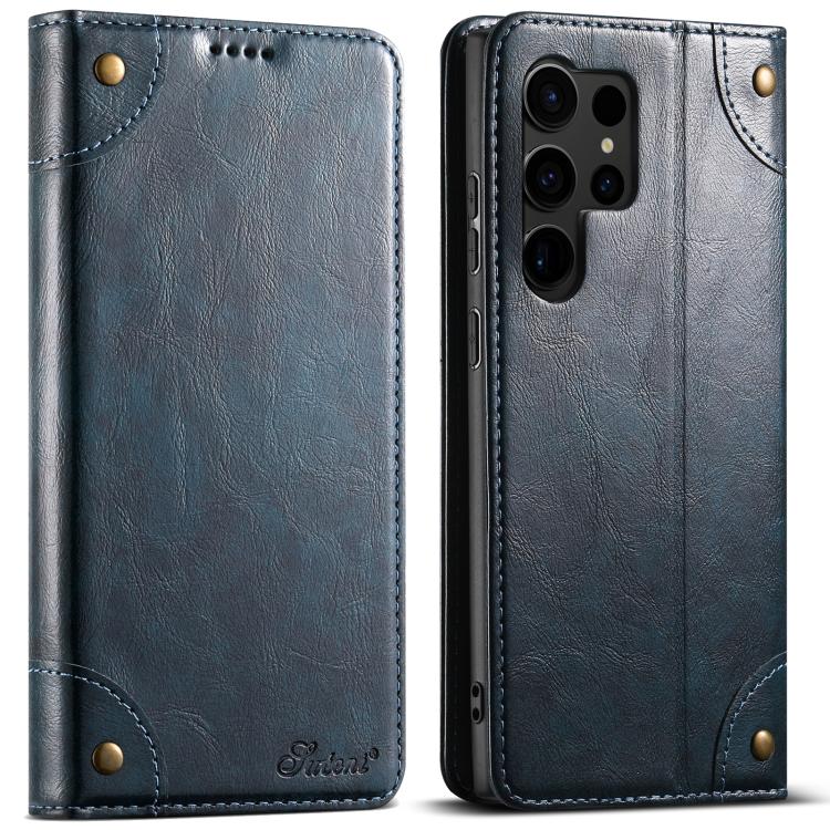 Portafoglio in pelle con fibbia e texture barocca Suteni per cellulare., For Samsung Galaxy S26+ 5G, For Samsug Galaxy S26 Ultra 5G, For Samsug Galaxy S26 5G, For Samsug Galaxy S25 5G, For Samsung Galaxy S25+ 5G, For Samsug Galaxy S25 Ultra 5G