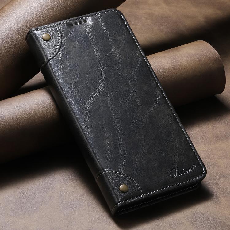 Portafoglio in pelle con fibbia e texture barocca Suteni per cellulare., For Samsung Galaxy S26+ 5G, For Samsug Galaxy S26 Ultra 5G, For Samsug Galaxy S26 5G, For Samsug Galaxy S25 5G, For Samsung Galaxy S25+ 5G, For Samsug Galaxy S25 Ultra 5G