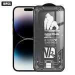 10 pezzi Pellicola in vetro temperato HD a schermo intero 3D con bordo ad arco grande, galvanizzata, antideflagrante e antigraffio., For iPhone 17 Pro Max, For iPhone 17 Pro, For iPhone 17, For iPhone Air, For iPhone 16 Pro Max, For iPhone 16 Pro      ...