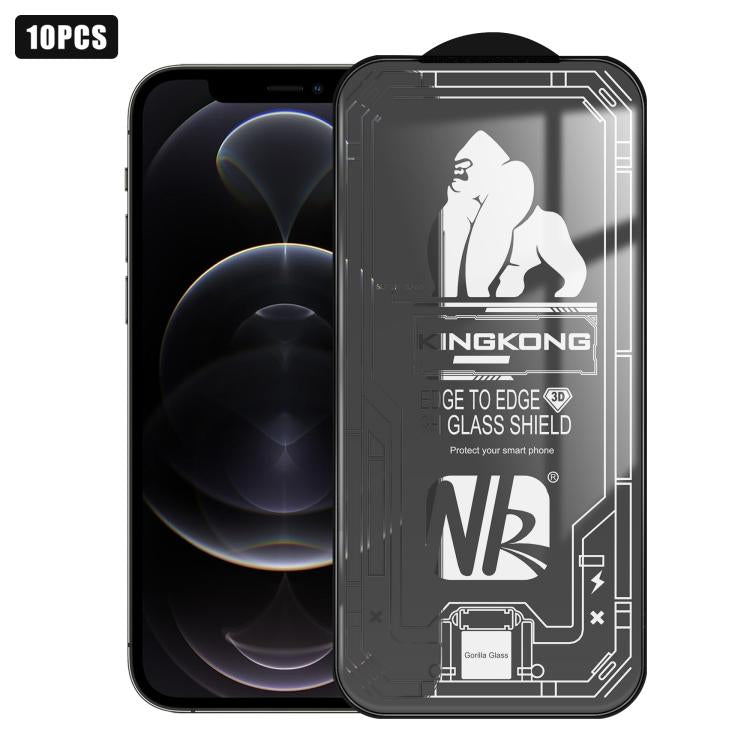 10 pezzi Pellicola in vetro temperato HD a schermo intero 3D con bordo ad arco grande, galvanizzata, antideflagrante e antigraffio., For iPhone 17 Pro Max, For iPhone 17 Pro, For iPhone 17, For iPhone Air, For iPhone 16 Pro Max, For iPhone 16 Pro      ...