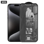 10 pezzi Pellicola in vetro temperato 3D con bordo curvo, galvanizzata, antideflagrante, antigraffio, a schermo intero, con angolo di visione di 28 gradi per la privacy., For iPhone 17 Pro Max, For iPhone 17 Pro, For iPhone 17, For iPhone Air          ...
