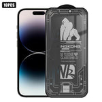 10 pezzi Pellicola in vetro temperato 3D con bordo curvo, galvanizzata, antideflagrante, antigraffio, a schermo intero, con angolo di visione di 28 gradi per la privacy., For iPhone 17 Pro Max, For iPhone 17 Pro, For iPhone 17, For iPhone Air          ...