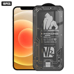 10 pezzi Pellicola in vetro temperato 3D con bordo curvo, galvanizzata, antideflagrante, antigraffio, a schermo intero, con angolo di visione di 28 gradi per la privacy., For iPhone 17 Pro Max, For iPhone 17 Pro, For iPhone 17, For iPhone Air          ...