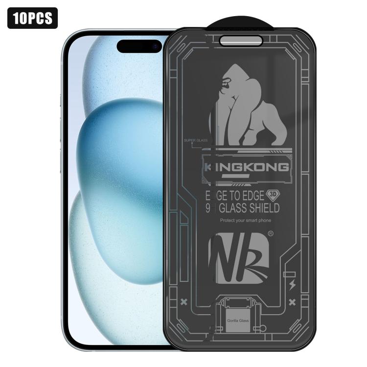 10 pezzi Pellicola in vetro temperato 3D con bordi arrotondati, galvanizzata, antideflagrante, antigraffio, per la privacy a schermo intero 360°., For iPhone 17 Pro Max, For iPhone 17 Pro, For iPhone 17, For iPhone Air, For iPhone 16 Pro Max           ...