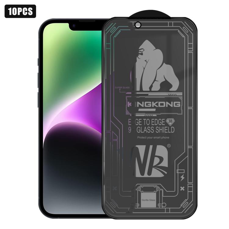 10 pezzi Pellicola in vetro temperato 3D con bordi arrotondati, galvanizzata, antideflagrante, antigraffio, per la privacy a schermo intero 360°., For iPhone 17 Pro Max, For iPhone 17 Pro, For iPhone 17, For iPhone Air, For iPhone 16 Pro Max           ...