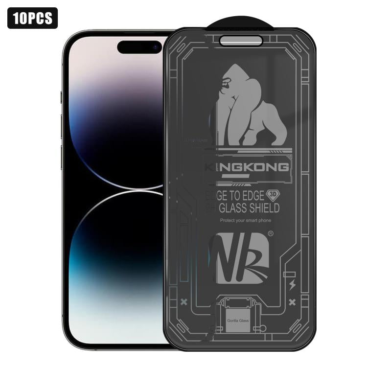 10 pezzi Pellicola in vetro temperato 3D con bordi arrotondati, galvanizzata, antideflagrante, antigraffio, per la privacy a schermo intero 360°., For iPhone 17 Pro Max, For iPhone 17 Pro, For iPhone 17, For iPhone Air, For iPhone 16 Pro Max           ...