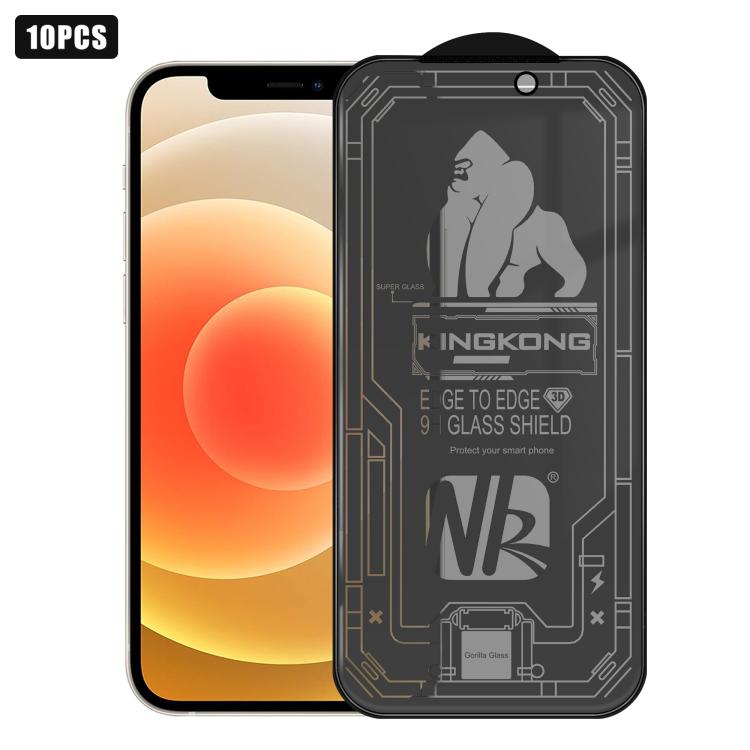 10 pezzi Pellicola in vetro temperato 3D con bordi arrotondati, galvanizzata, antideflagrante, antigraffio, per la privacy a schermo intero 360°., For iPhone 17 Pro Max, For iPhone 17 Pro, For iPhone 17, For iPhone Air, For iPhone 16 Pro Max           ...