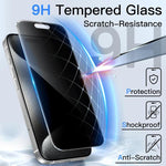 10 pezzi Pellicola in vetro temperato 3D con bordi arrotondati, galvanizzata, antideflagrante, antigraffio, per la privacy a schermo intero 360°., For iPhone 17 Pro Max, For iPhone 17 Pro, For iPhone 17, For iPhone Air, For iPhone 16 Pro Max           ...