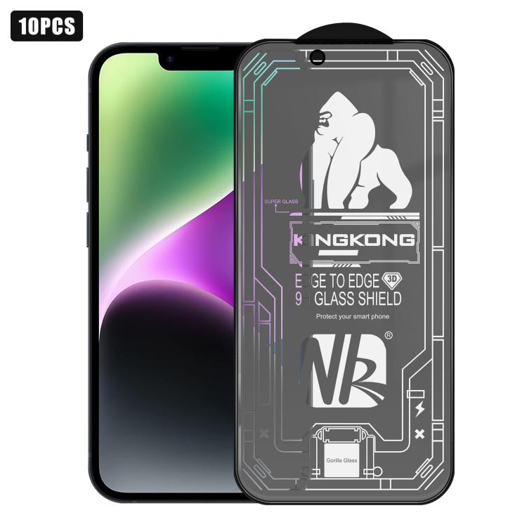 10 pezzi Pellicola in vetro temperato HD satinata 3D con bordo ad arco grande, galvanizzata, antideflagrante e antigraffio, per schermo intero., For iPhone 17 Pro Max, For iPhone 17 Pro, For iPhone 17, For iPhone Air, For iPhone 16 Pro Max             ...