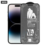 10 pezzi Pellicola in vetro temperato HD satinata 3D con bordo ad arco grande, galvanizzata, antideflagrante e antigraffio, per schermo intero., For iPhone 17 Pro Max, For iPhone 17 Pro, For iPhone 17, For iPhone Air, For iPhone 16 Pro Max             ...
