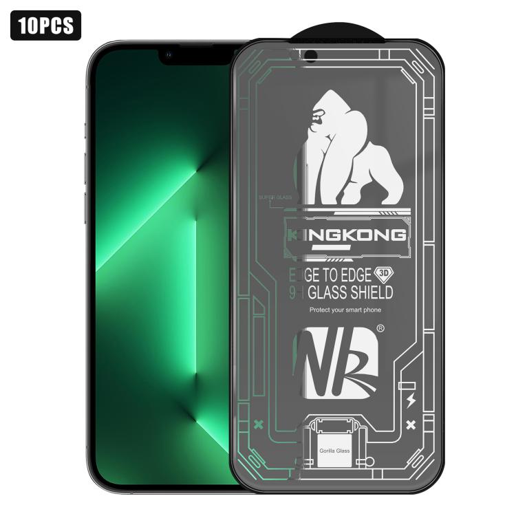 10 pezzi Pellicola in vetro temperato HD satinata 3D con bordo ad arco grande, galvanizzata, antideflagrante e antigraffio, per schermo intero., For iPhone 17 Pro Max, For iPhone 17 Pro, For iPhone 17, For iPhone Air, For iPhone 16 Pro Max             ...
