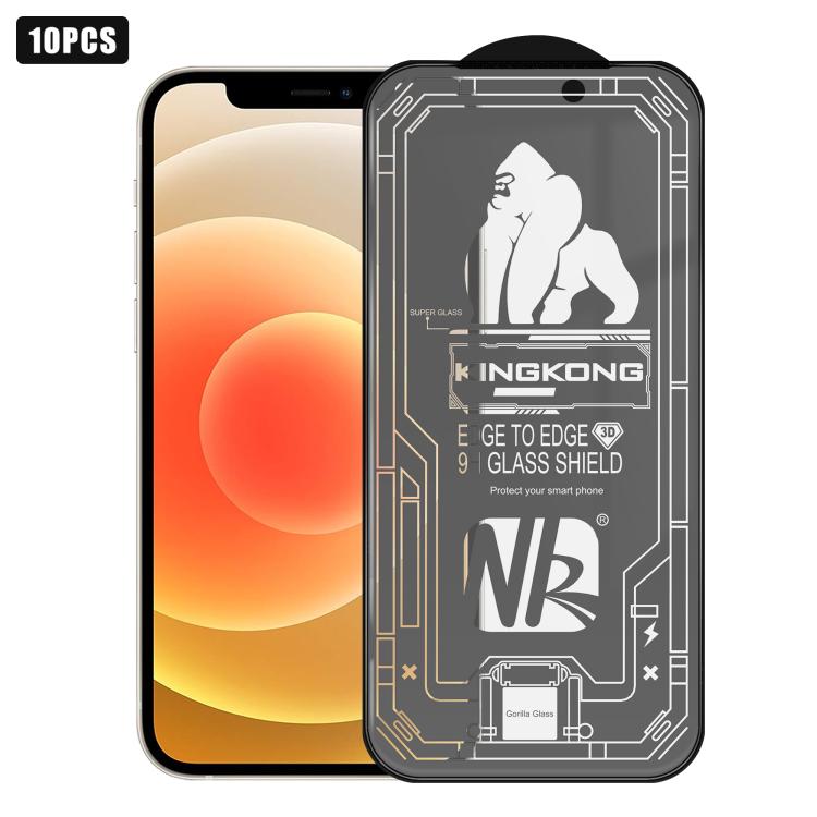 10 pezzi Pellicola in vetro temperato HD satinata 3D con bordo ad arco grande, galvanizzata, antideflagrante e antigraffio, per schermo intero., For iPhone 17 Pro Max, For iPhone 17 Pro, For iPhone 17, For iPhone Air, For iPhone 16 Pro Max             ...
