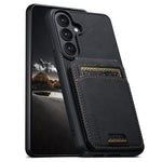Portafoglio per carte in pelle Suteni H02 Litchi con supporto e chiusura a scatto per telefono., For Samsung Galaxy S26+ 5G, For Samsung Galaxy S26 Ultra 5G, For Samsung Galaxy S25+ 5G, For Samsung Galaxy S25 Ultra 5G