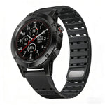 Cinturino per orologio in silicone magnetico con fibbia a sgancio rapido., For Garmin 22mm