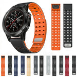 Cinturino per orologio in silicone magnetico con fibbia a sgancio rapido., For Garmin 22mm