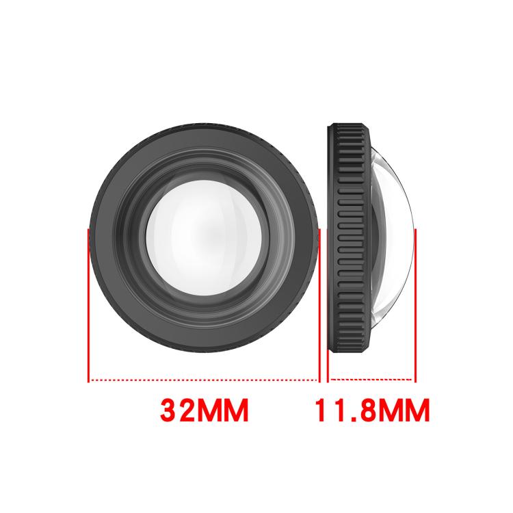 Filtro UV per obiettivo della fotocamera, copertura in vetro protettivo, For GoPro MAX2