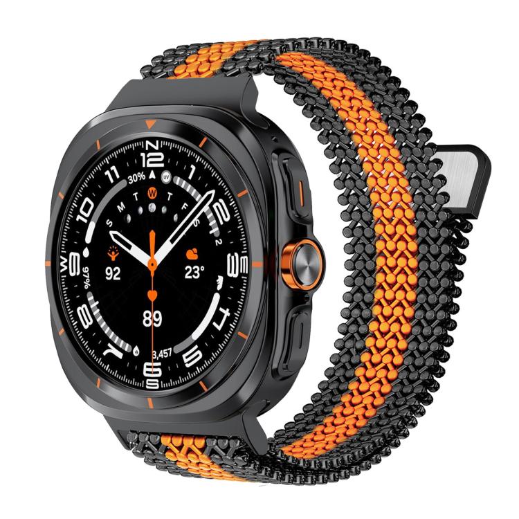Cinturino magnetico traspirante in acciaio inossidabile., For Samsung Galaxy Watch Ultra / Ultra 2025, For Samsung Galaxy Watch8 / Watch8 Calssic