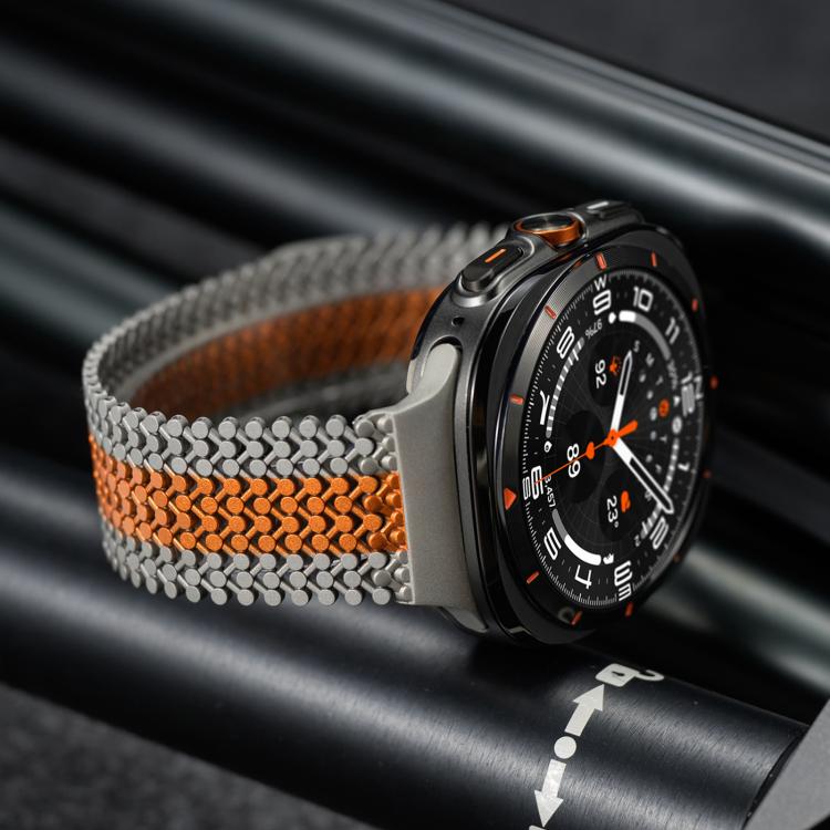 Cinturino magnetico traspirante in acciaio inossidabile., For Samsung Galaxy Watch Ultra / Ultra 2025, For Samsung Galaxy Watch8 / Watch8 Calssic