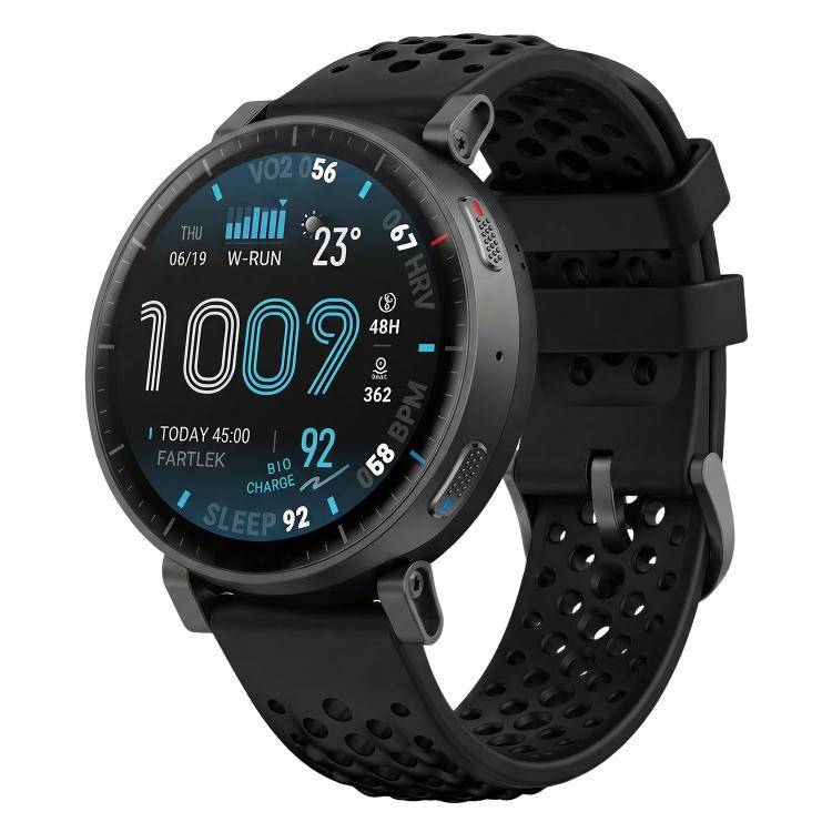 Cinturino per orologio sportivo in silicone traspirante e perforato, For Amazfit Active Max
