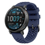 Cinturino per orologio sportivo in silicone traspirante e perforato, For Amazfit Active Max