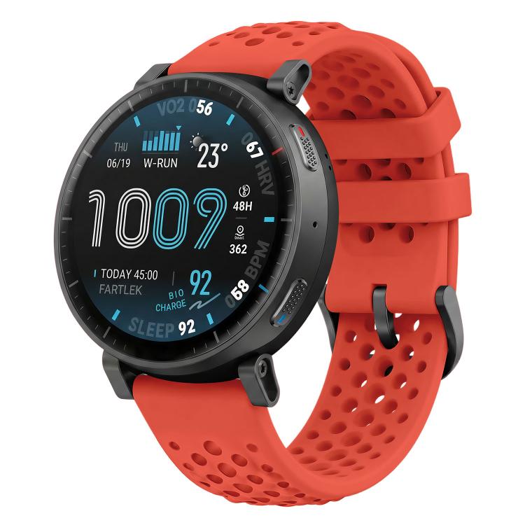 Cinturino per orologio sportivo in silicone traspirante e perforato, For Amazfit Active Max