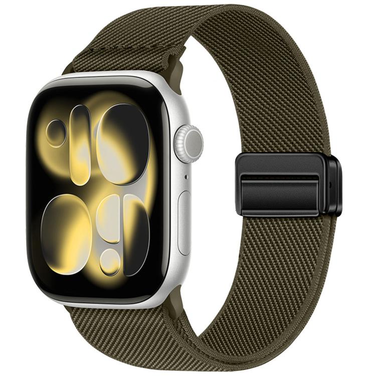 Cinturino elastico in nylon con doppia fibbia magnetica., For Apple Watch 42mm / 41mm / 40mm / 38mm