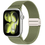 Cinturino elastico in nylon con doppia fibbia magnetica., For Apple Watch 42mm / 41mm / 40mm / 38mm