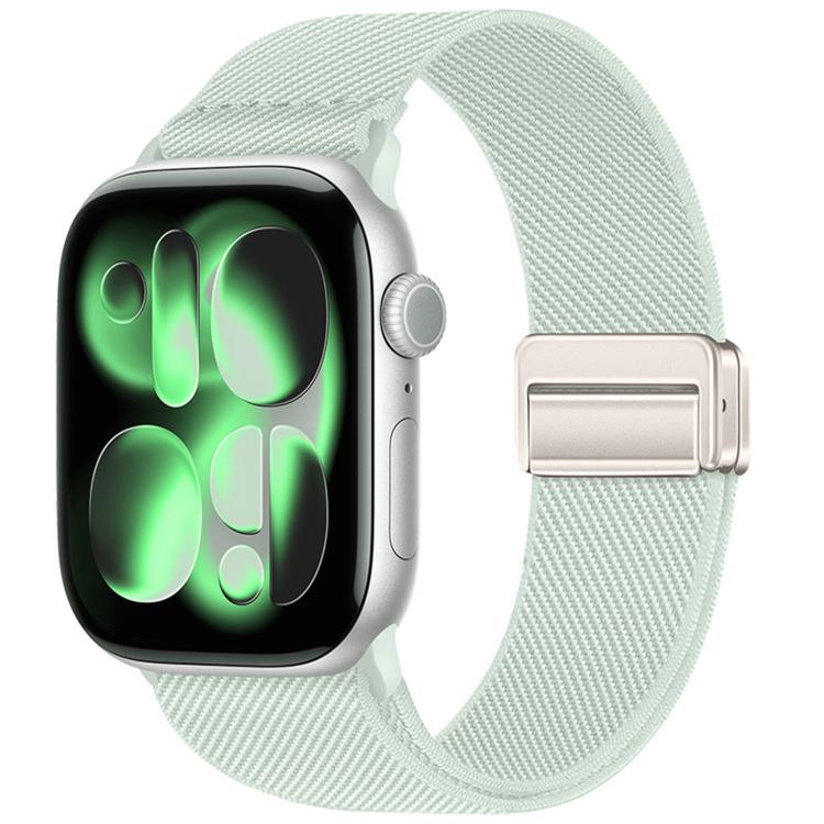 Cinturino elastico in nylon con doppia fibbia magnetica., For Apple Watch 42mm / 41mm / 40mm / 38mm